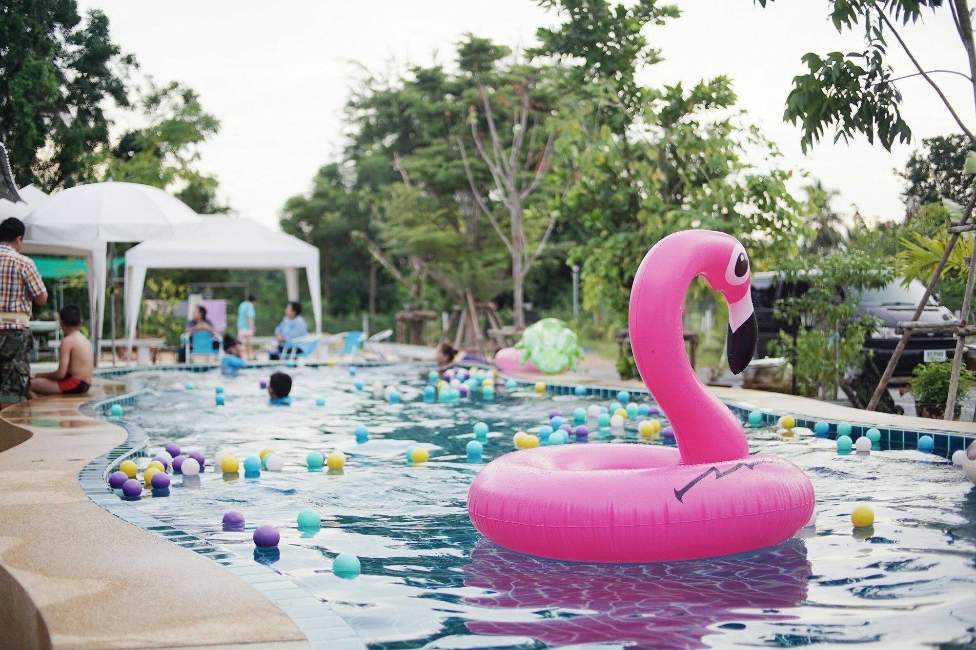 Sky And Water Resort Cha-Am Luaran gambar