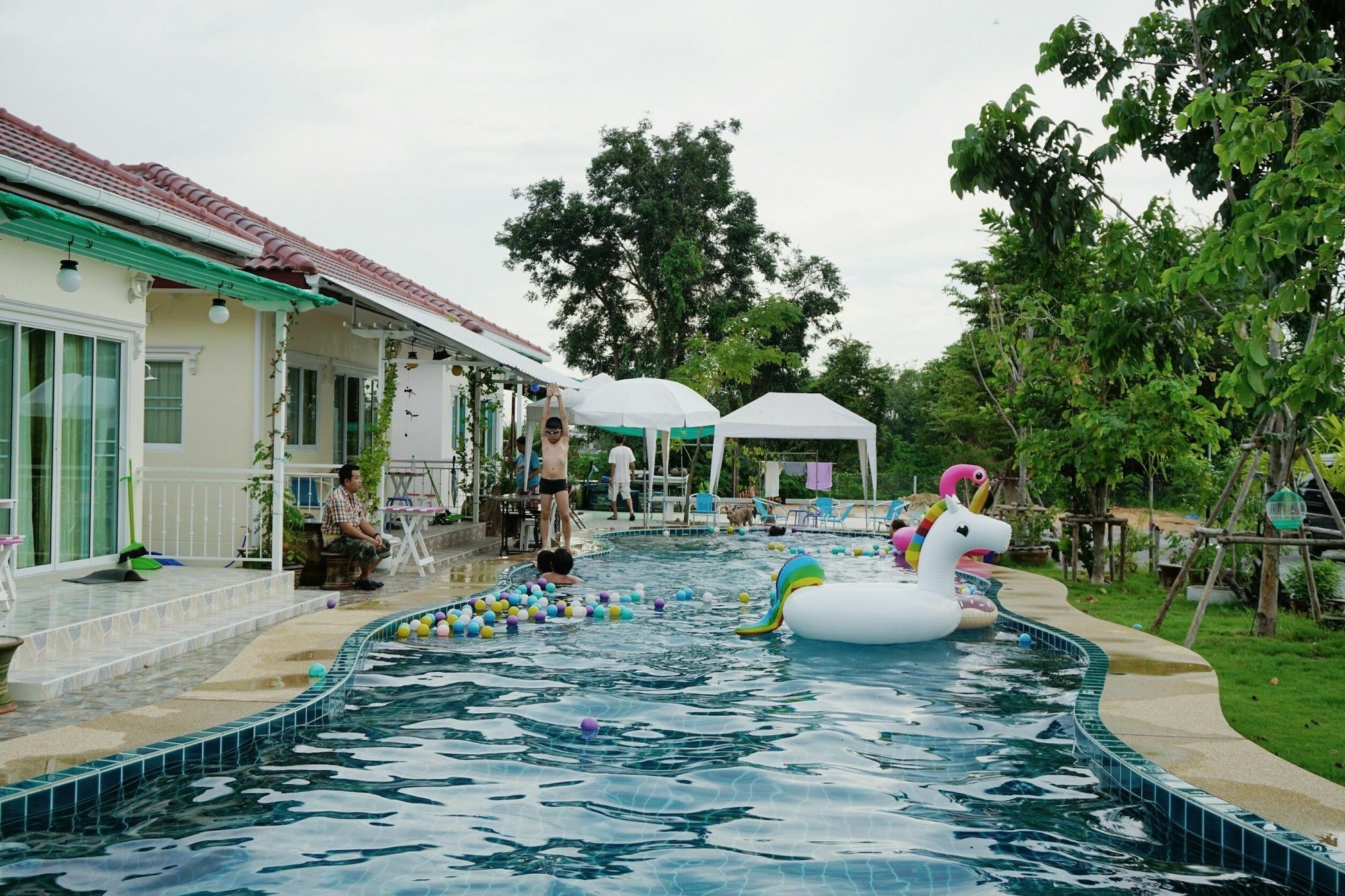 Sky And Water Resort Cha-Am Luaran gambar
